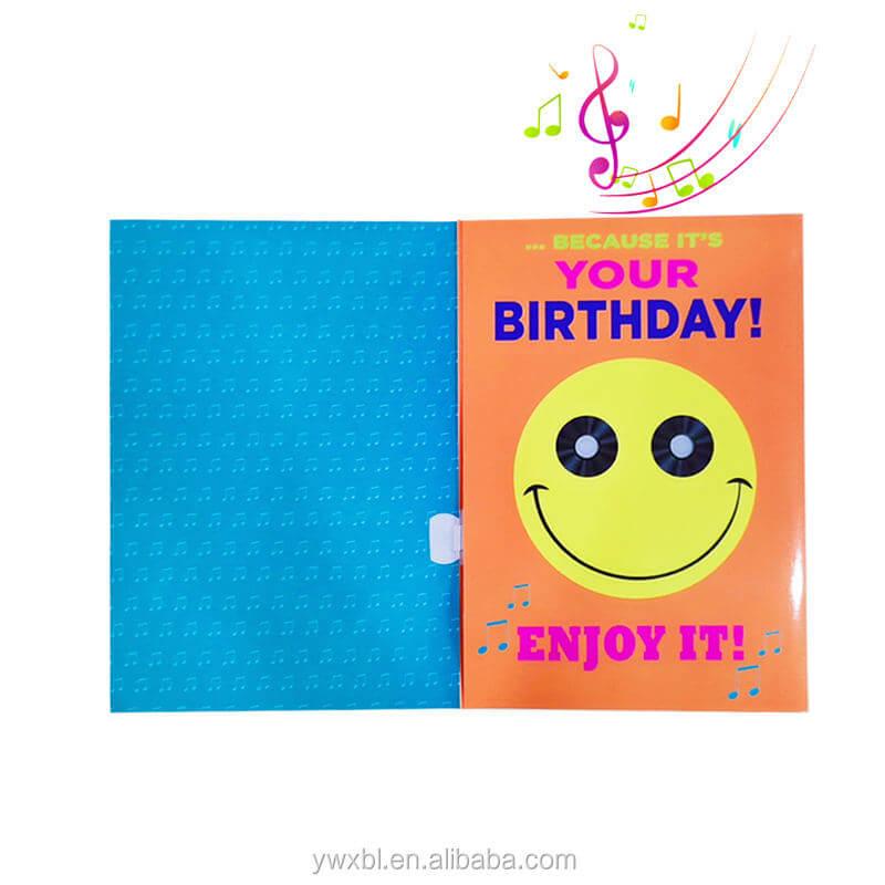 30 Seconds Musical Birthday Greeting Cards FUNTEK