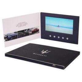 10.1-inch Screen Video Brochure for Advertising Agencies FVB101L