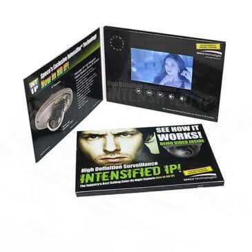 5.0-inch HD Video in Brochure for Sales Promotions FVB5L