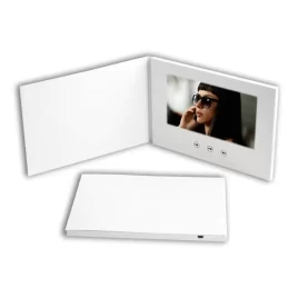 Blank Design 7-inch LCD Video Greeting Card for Gifts