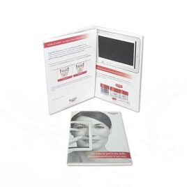 7.0-inch HD LCD Video Business Tri-fold Brochure