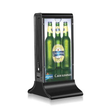 Dual Acrylic Sign Holders Table Ad Displays FYD835A