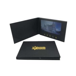 7” HD Screen Video PU Leather Brochure VGC-070P