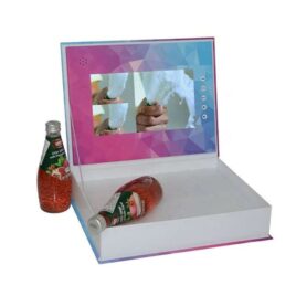 Custom Design 7 inch HD Video Packaging Gift Box