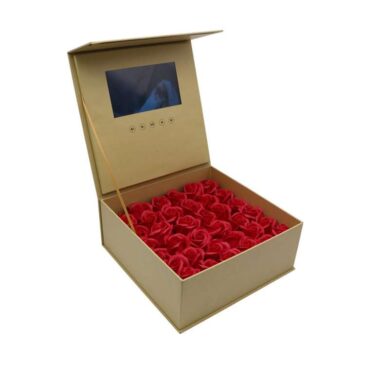 Luxury 7 inch IPS Video Flower Gift Box for Display