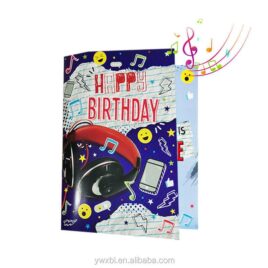 Personalized Singing Birthday Greeting Cards with Music